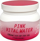 ETUDE HOUSE~Увлажняющий крем с розовой персиковой водой~Pink Vital Water Cream