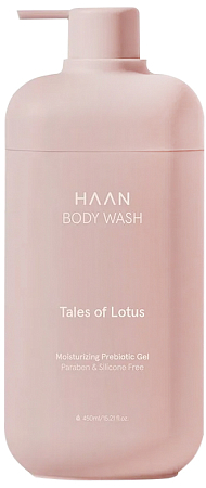 HAAN~Очищающий гель для душа с пребиотиками и ароматом лотоса~Body Wash Tales of Lotus