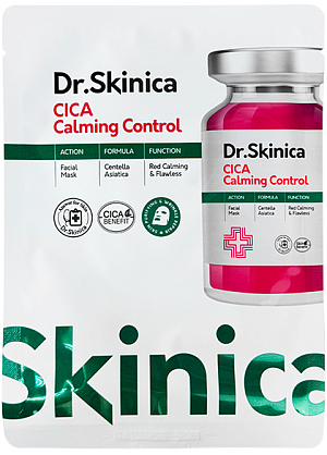 Jaminkyung~Успокаивающая тканевая маска с центеллой азиатской~Dr.Skinica Centella Blemish Therapy