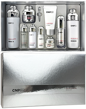 CNP~Восстанавливающий антивозрастной набор с молочной кислотой~Skin Rejuvenating 4P Set